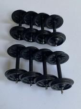 LGB 67401 G Scale plastic solid wheel sets (8) for wagons and coaches