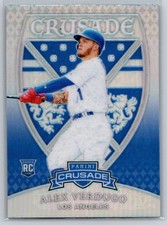 2018 Panini Chronicles #11 Alex Verdugo Crusade Holo