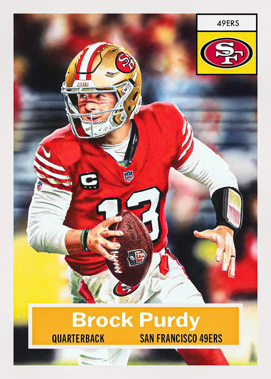 Brock Purdy - 2026 NFL Living Set - Card 7 - Topps Football 49ers - * PRESALE *
