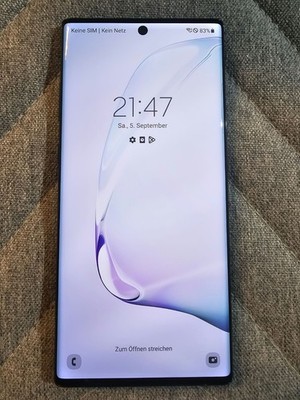 Original Samsung Galaxy Note 10+ Plus Display Einheit Schwarz