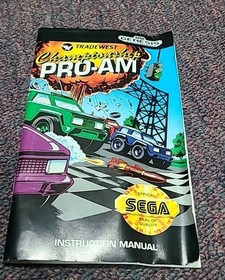 Championship Pro-Am (Sega Genesis) Genesis (Tested&Works Well) Ships Immediately