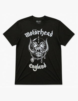 MotorHead England Everything louder Graphic T shirt