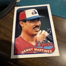 1989 Topps - Dennis Martinez #313