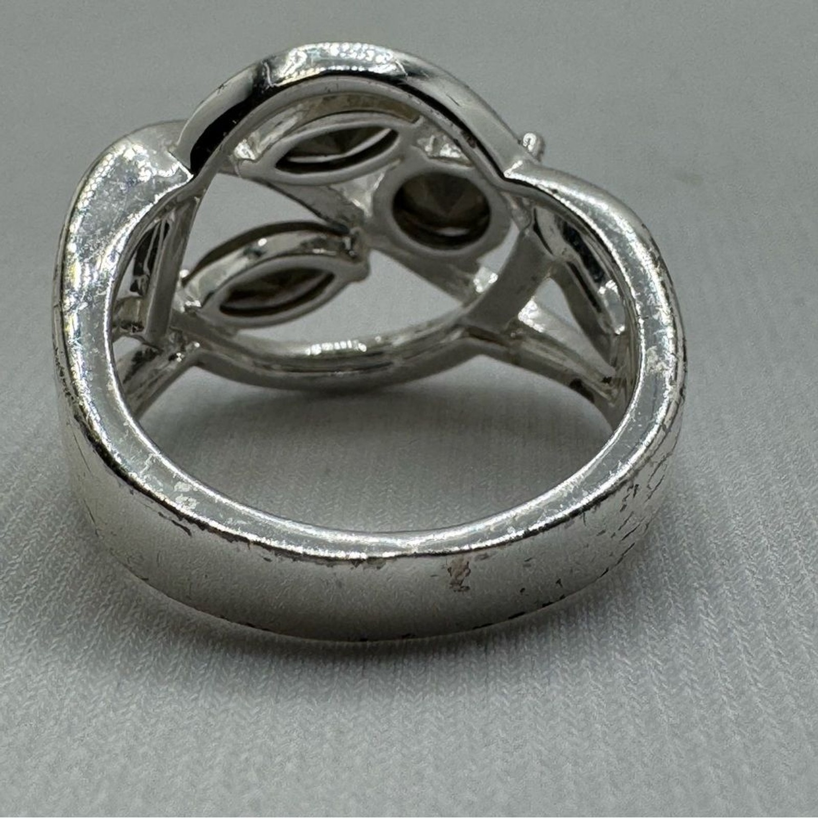 Made With Swarovski Elements Crystal Ring Pink Pu… - image 8