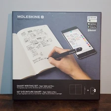 Moleskine Smart Writing Set Paper Tablet & Pen+ NWP‑F110 Digital Notebook Sealed