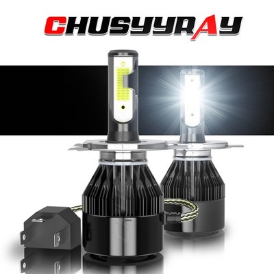 For Kia Soul 2010-2011 LED Headlight Kit 2x H4 9003 High/Low Bulbs 6000K White