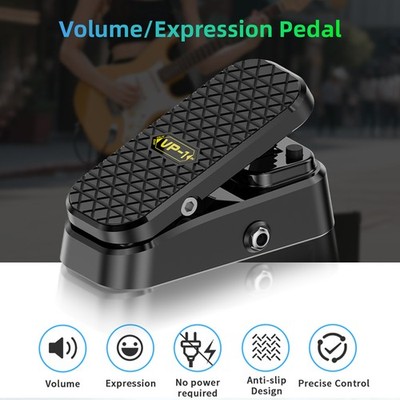 Volume Expression Guitar Effect Pedal Dual Control Silent Stereo Interface C6U2