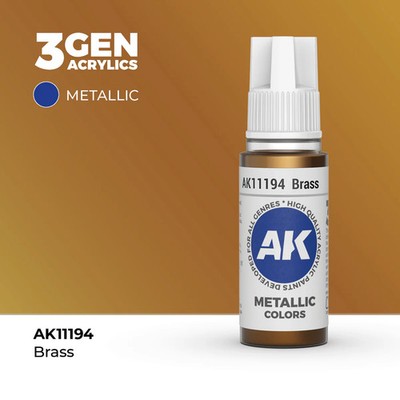 AK Interactive 3GEN Brass 17ml