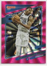 2021-22 Donruss Dorian Finney-Smith #139 Holo Pink Laser Dallas Mavericks