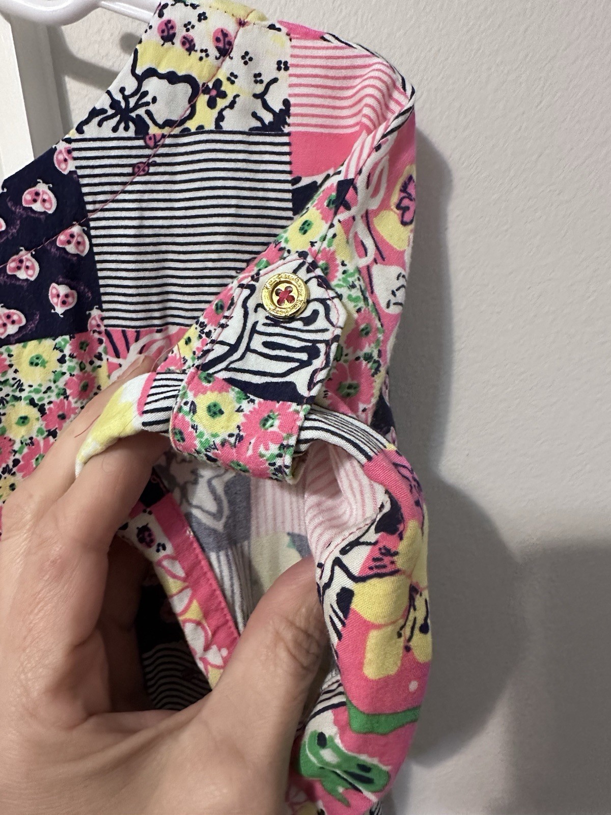 Lilly Pulitzer Rae Patchwork Mini Shift Dress Siz… - image 5