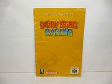 NINTENDO INSTRUCTION BOOKLET    DIDDY  KONG  RACING