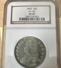 1825-P Capped Bust Half Dollar — photo from another recent sale