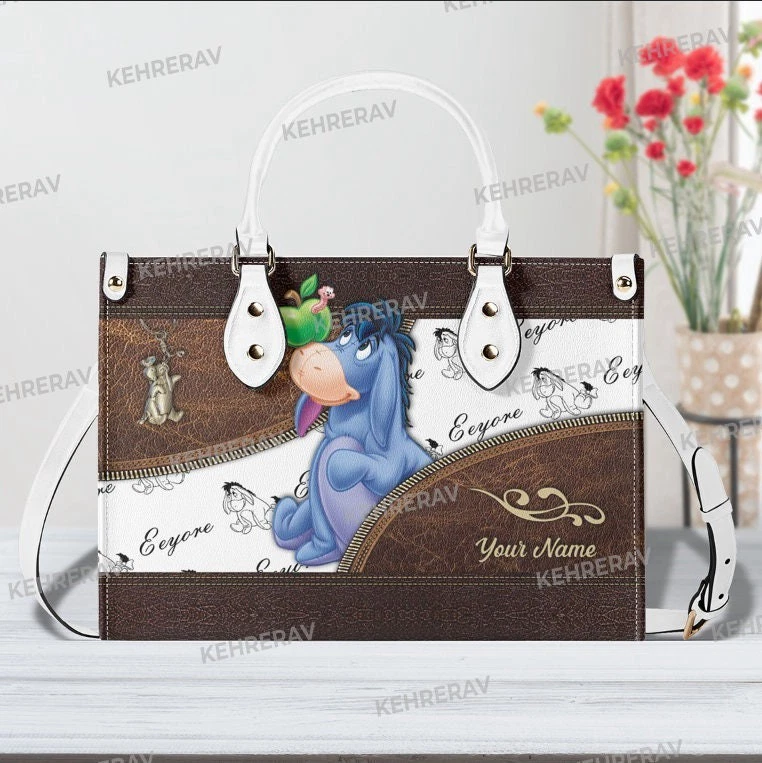 Eeyore Winnie The Pooh Leather Handbag