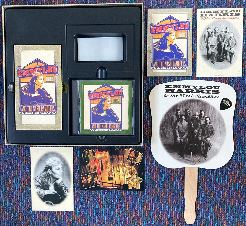 EMMYLOU HARRIS & NASH RAMBLERS:Live at The Ryman RARE 1992 box set - Image 2 of 4