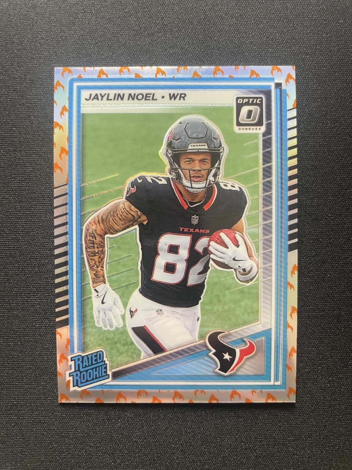 2025 Donruss Optic - Jaylin Noel #241 - Fire Emoji SP (RC) - Texans