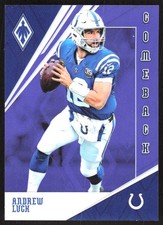 6481H 2019 Panini Phoenix #1 Andrew Luck Comeback