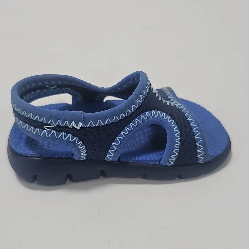 Kids Nike Sunray Sandals Blue Infant Toddler Sz 2c - Image 4 of 4