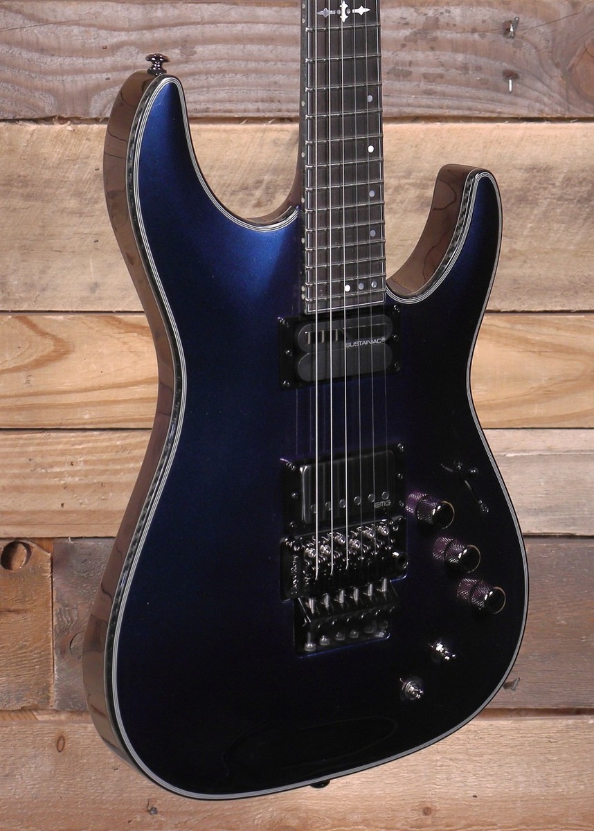 Schecter Hellraiser Hybrid C-1 FR S Electric Guitar Ultra Violet