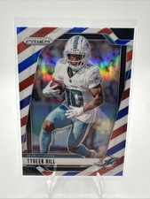 2024 Panini Prizm - Tyreek Hill #177 Red White & Blue Prizm Dolphins