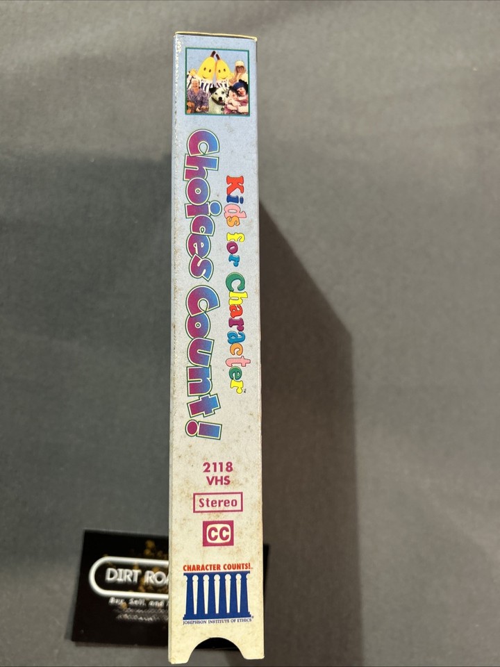 Kids for Character: Choices Count! VHS 1997 Children’s Education ...