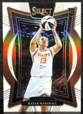 2025 Select WNBA Basketball #26 Rayah Marshall Concourse White Prizm #70/99