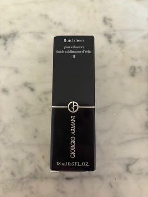 Giorgio Armani Fluid Sheer Glow Enhancer Shade 11 BNIB 18ml