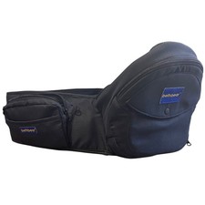 Bethbear Hip Seat ONE SIZE FITS MOST Black Snap Zip Closure Pockets Polyester