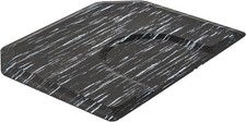 4'x5' Hexagonal Salon Mat,Anti Fatigue Floor Mat for Hair Stylist,Barber Chair