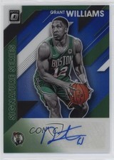 2019-20 Donruss Optic Signature Series Blue Prizm 18/25 Grant Williams Auto s5q