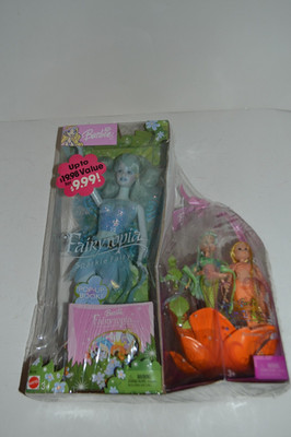 Barbie Fairytopia Sparkle Fairy Pixies Bundle H2726 NEW