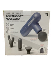 Sharper Image Massage Gun Powerboost Move Aero 3.0 Mini Percussion