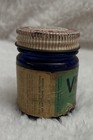 Vintage 1950s Vicks VapoRub Jar And Lid Cobalt Blue 1.5oz. — photo 4