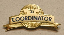 Disney Cast Member Coordinator Gold Tone Pin - Cast Member Exclusive