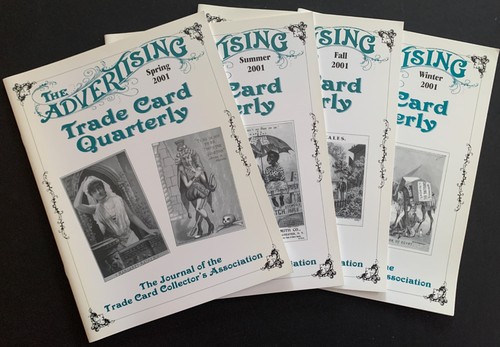 Advertising Trade Card Quarterly Spring Summer Fall Winter 2001 Vol. 8 No.1-4