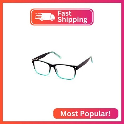 V.W.E. Large Men Premium Rectangle Reading Glasses - Wide Fitment Optical Qualit