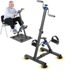 Foldable Arm and Leg Exercise Bike for Seniors - 16" W 16" D 38" H Folding Pe...