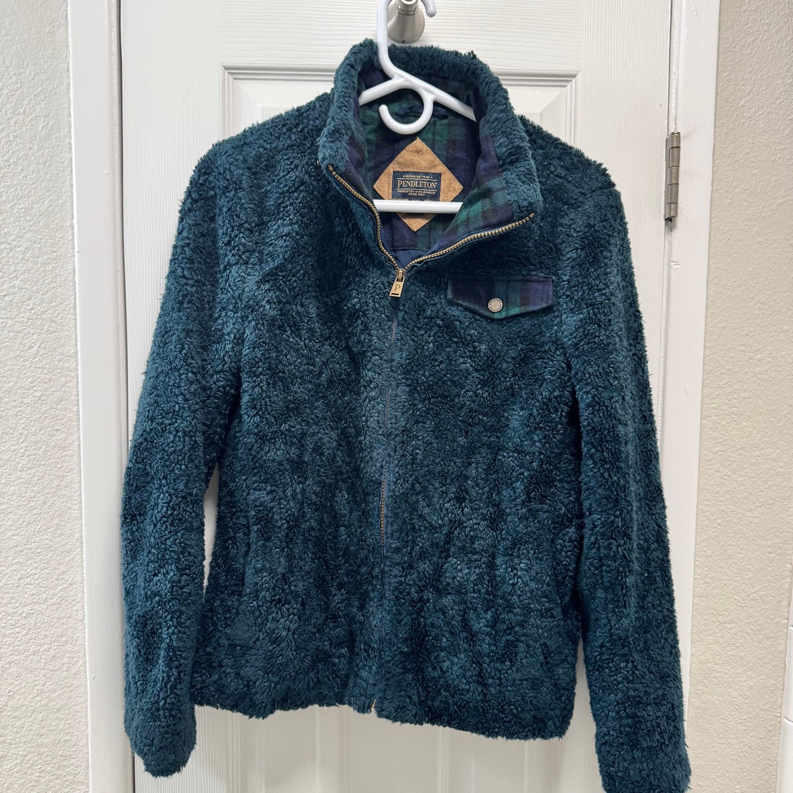 Pendleton Sherpa Full Zip Jacket Coat~Women's Med… - image 1