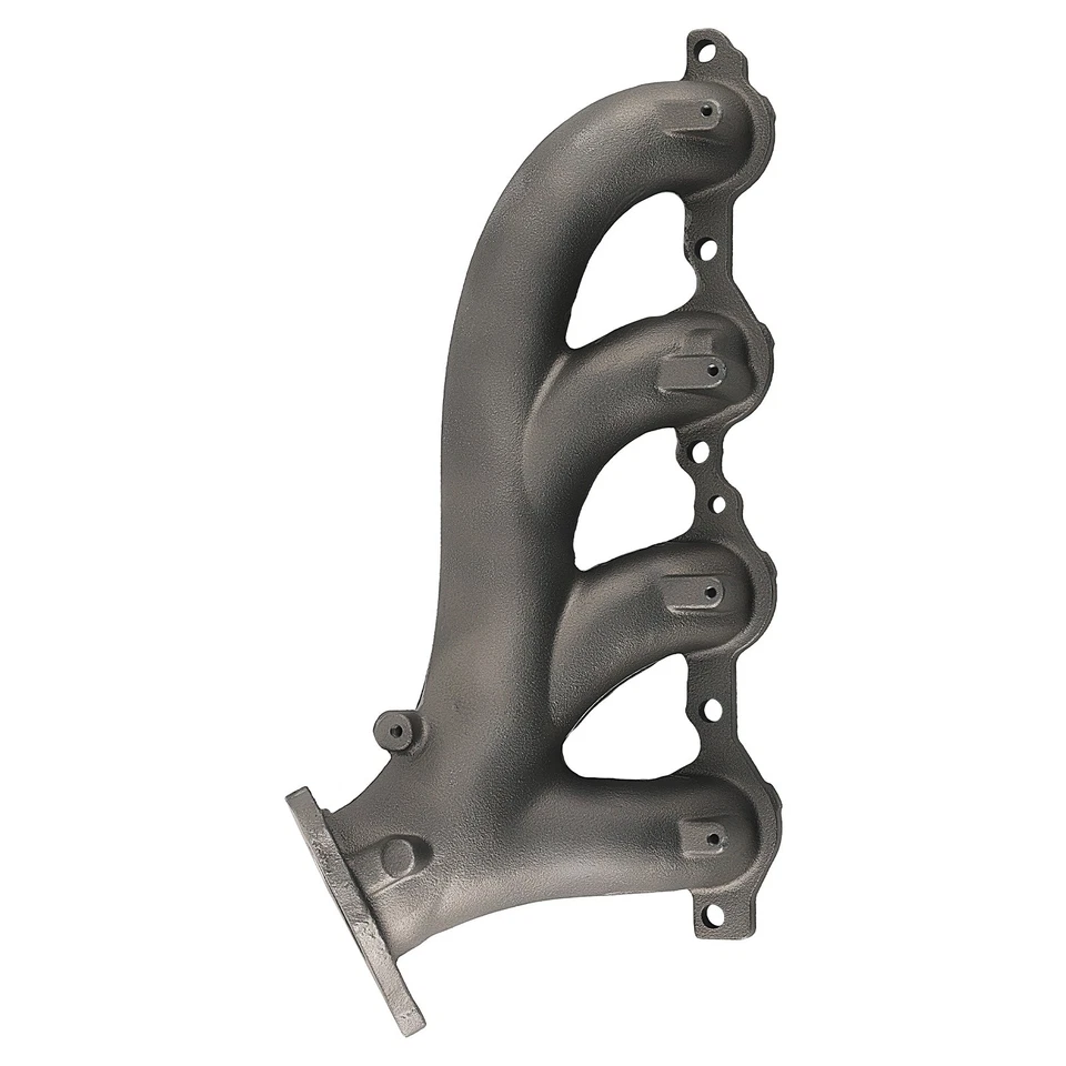 2.5" Cast Iron Exhaust Manifold Turbo For  GMC Sierra 1500 1999-2013 4.8L 5.3L - Image 3 of 4