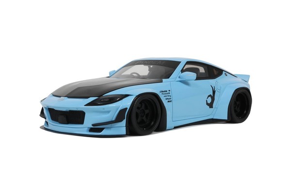 Nissan Fairlady Z By Pandem Rhd 2025 Blau Modellauto 1:18 Gt Spirit-image