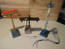 trains jep o  / 3 LAMPADAIRE RENOVES FONCTIONNEL POUR ECLAIRAGE