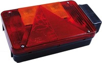 AIV Radex Dreikammerleuchte RüCklicht AnhäNger 5901/10 Rechts
