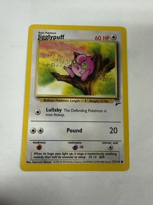 Jigglypuff 077/130 Base Set 2 Regular