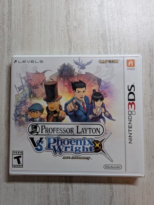 Professor Layton vs. Phoenix Wright Ace Attorney BRAND NEW Nintendo 3DS versus