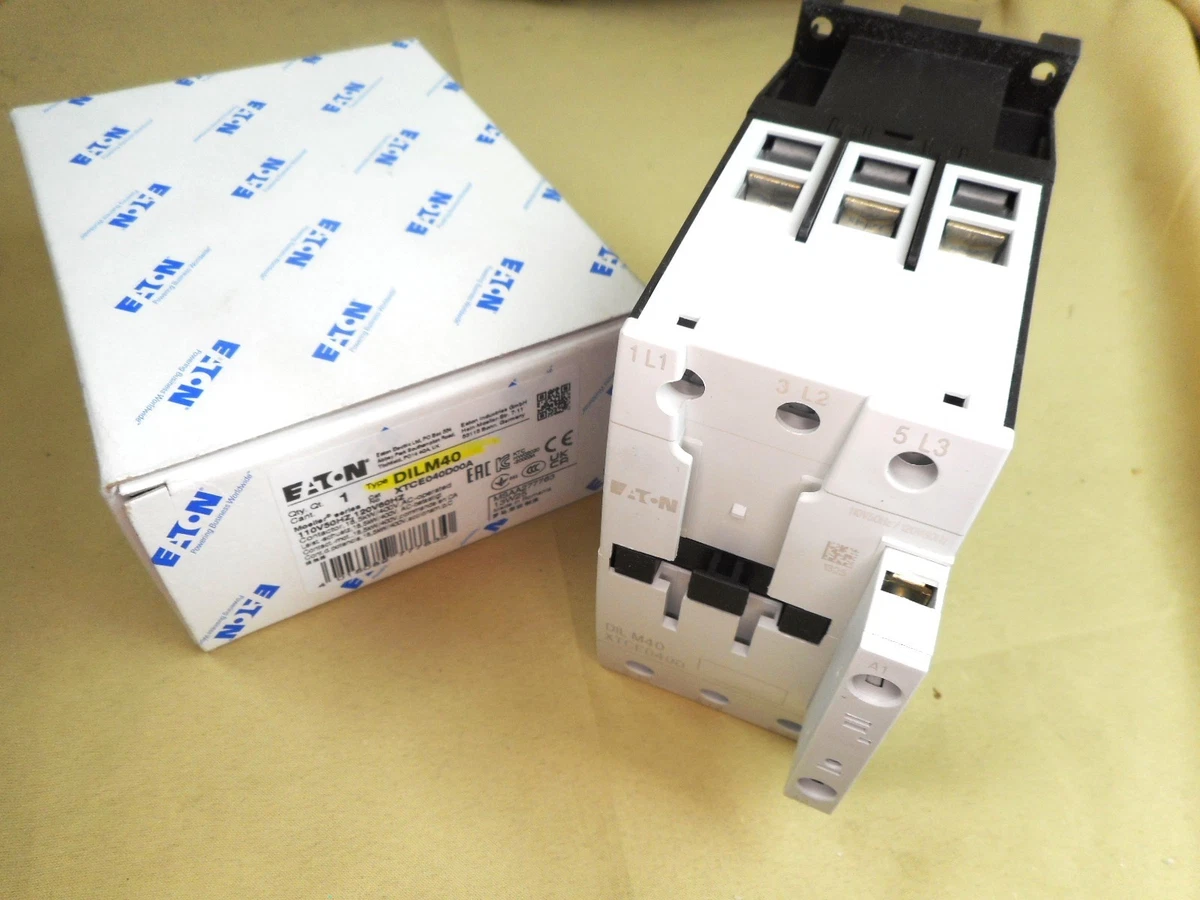 MOELLER DILM40 120VAC contactor (NIB)