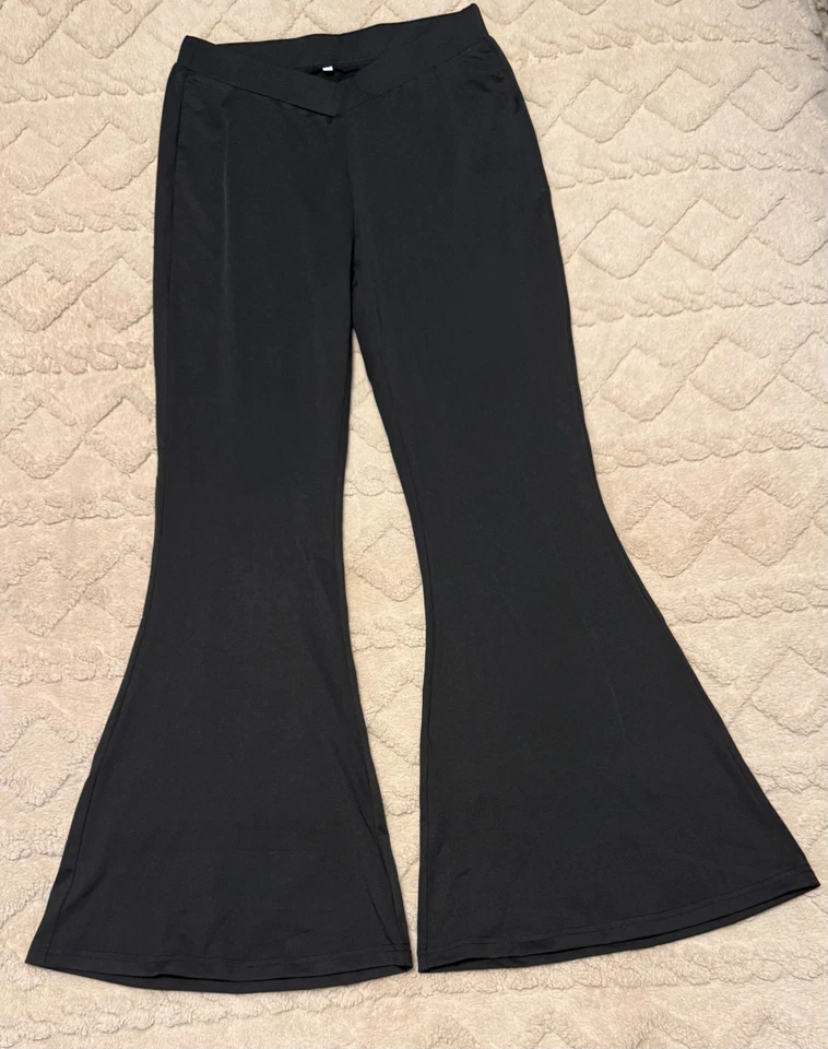 Lote de 13 Leggings Pantalones Acampanados Med Antiguo Azul Marino Fabletics American Eagle algunos Nuevos sin Etiquetas Foto 3 de 4