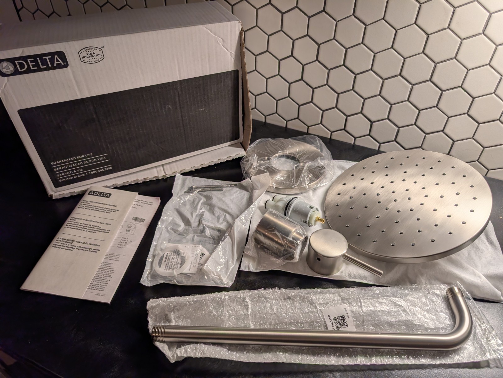 Delta T14269-SP-PP Shower Trim with Shower Head SpotShield B