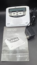 Midland WR120 NOAA Weather Alert Radio S.A.M.E. Public Alert w/ Adapter Manual