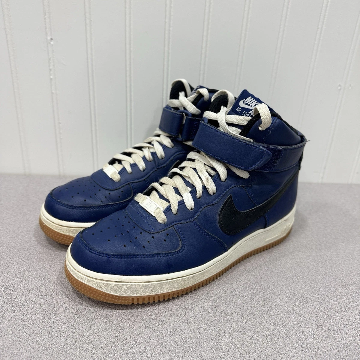 Preços baixos em Nike Air Force 1 High Blue | eBay