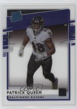 2020 Panini Chronicles Clearly Donruss Rated Rookie Patrick Queen #RR-PQ 0t0c