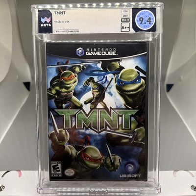 WATA TMNT GameCube Graded 9.4 A++ Nintendo Brand New Sealed TMNT Graded Gamecube